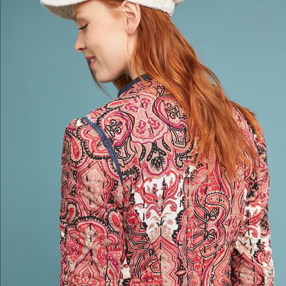 Anthropologie Waverly Quilted Jacket Small NWT - Picture 3 of 8